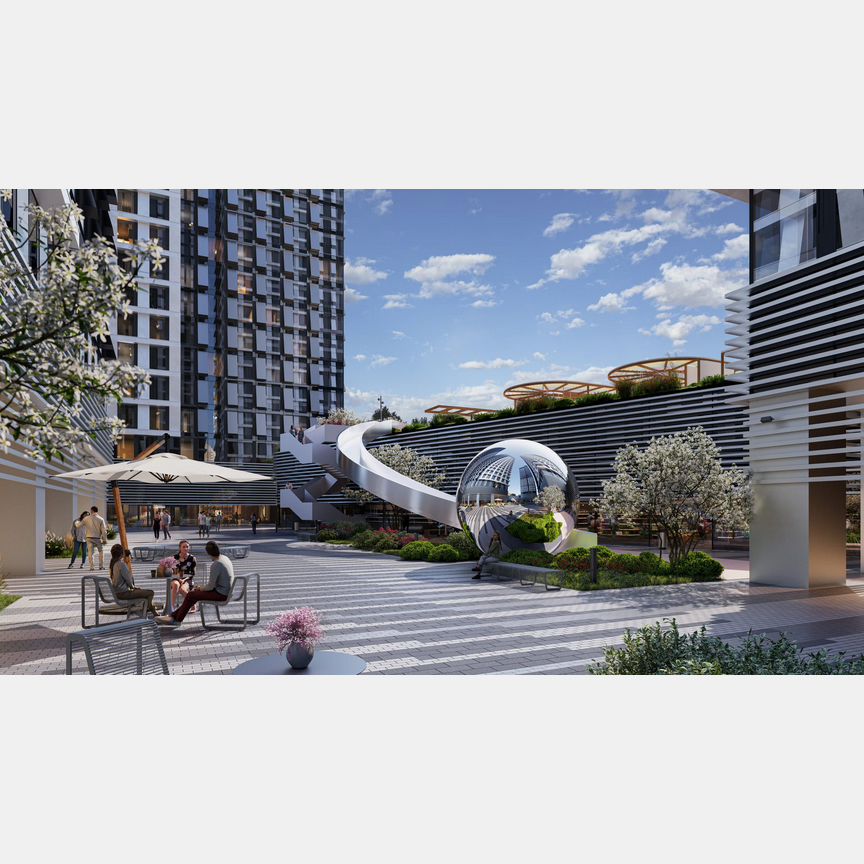 1-к. апартаменты, 36,6 м², 5/35 эт.