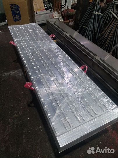 Аппарели алюминиевые для трала