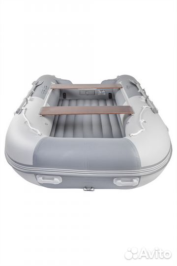 Надувная лодка gladiator E450S белый/серый