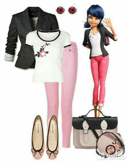 Косплей костюм леди баг