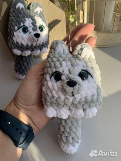 Брелок хаски