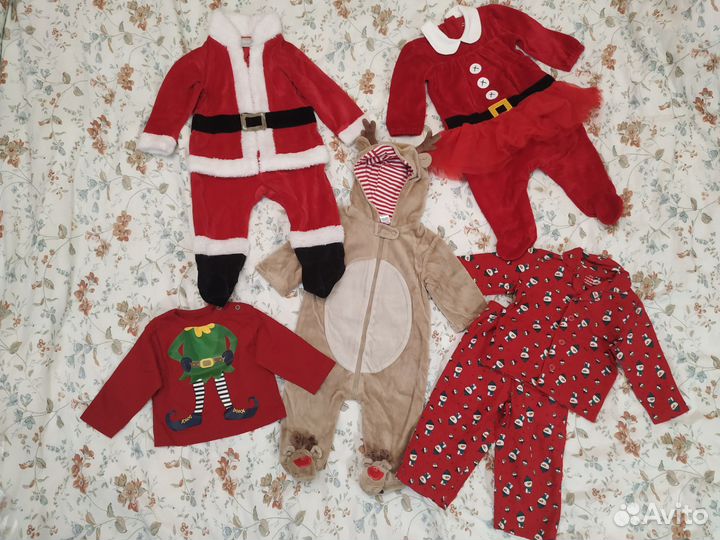 Новогодний костюм для мальчика и для девочки