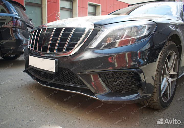 Бампер передний 63 AMG Mercedes S-klass (W 222)