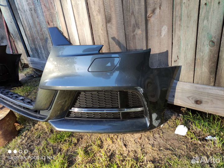 Бампер S-line Audi A3 8v рестайлинг
