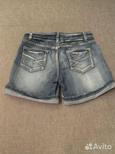 Джинсовые шорты пакетом разные р.xs-s