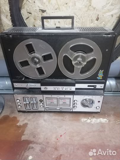 Катушечный магнитофон астра 110