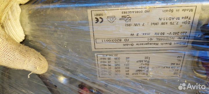 Газовая варочная панель и духовой шкаф bosch