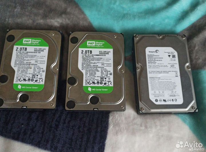 Жесткий диск 500 гб и 2 тб