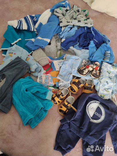 Вещи пакетом на мальчика