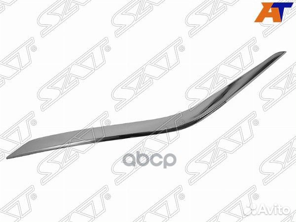 Молдинг бампера Nissan Murano 16-22 (Спереди