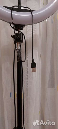 Кольцевая лампа со штативом 32 см