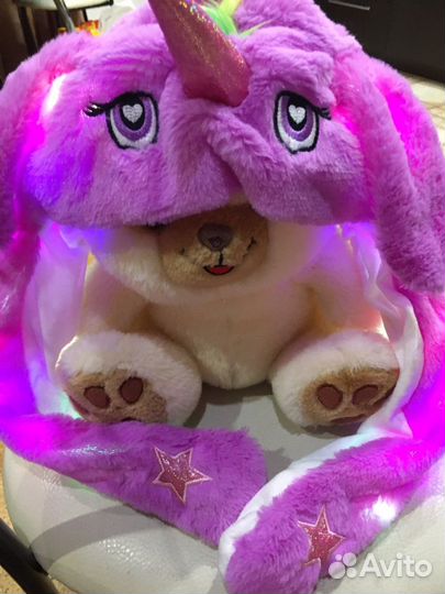 Светящ.Шапки с поднимающимися ушками