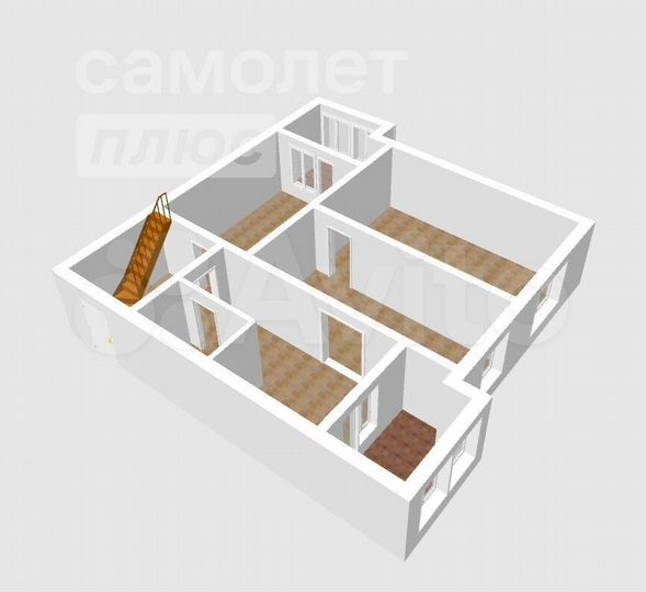 4-к. квартира, 185,4 м², 5/6 эт.