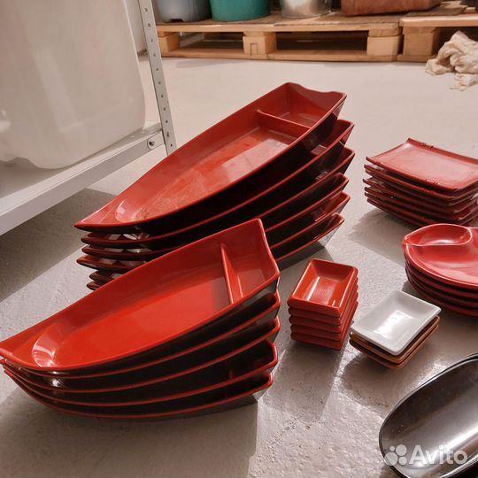 Посуда для японской кухни. evfr vnlson melamine