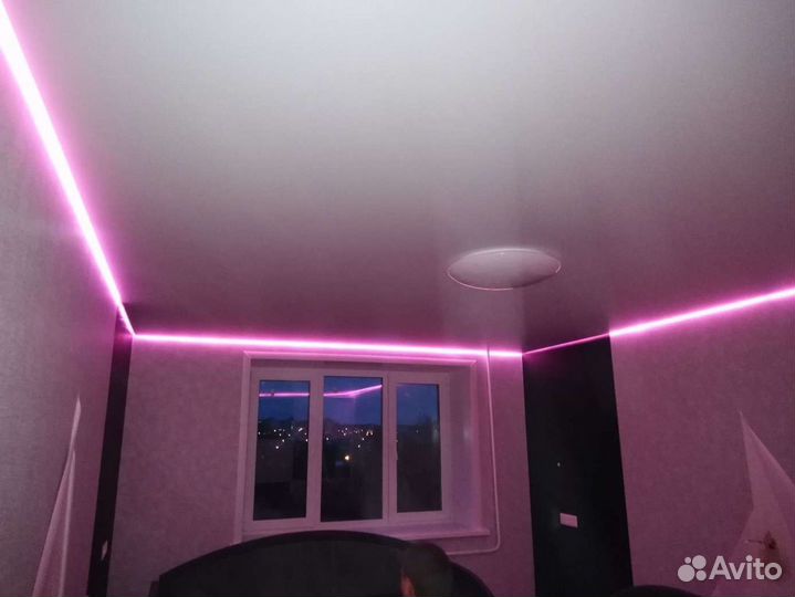 Натяжные потолки