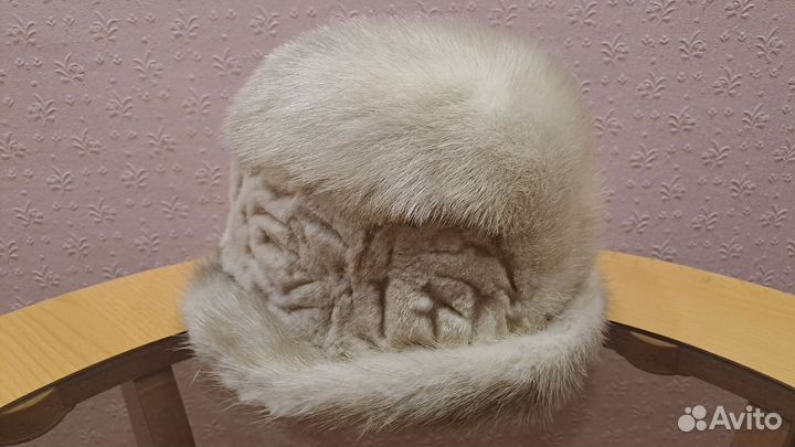 Шапка норковая новая женская