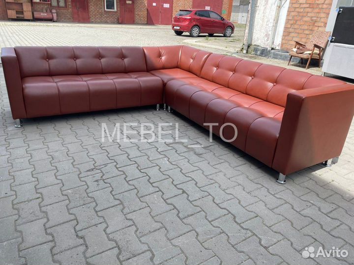 Диван Офисный Угловой, диван в зону ожидания