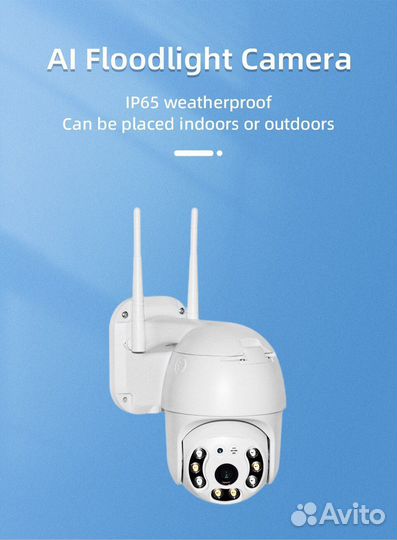 Топ видеонаблюдение 4G поворотная камера 3мп 5мп У