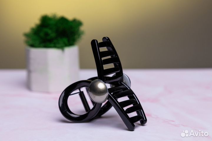 Заколка краб для волос комплект 2шт