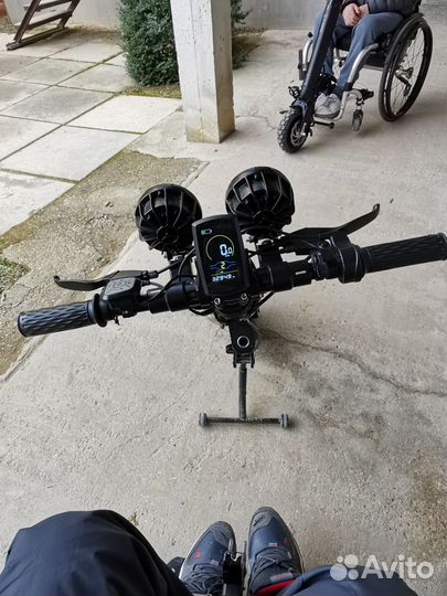 Электроприставка для инвалидной коляски