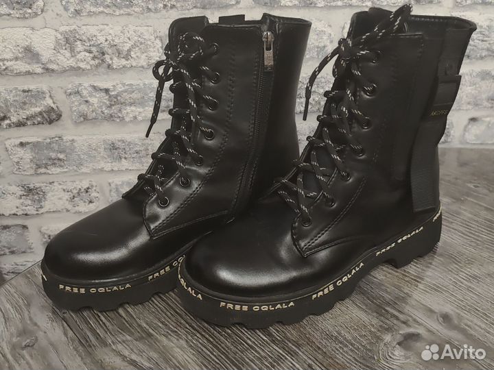 Ботинки утепленные