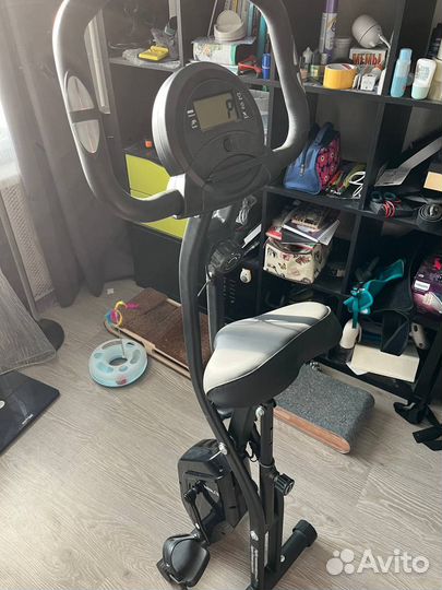 Велотренажер складной компактный