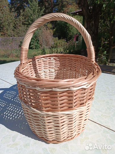 Корзины для грибов из ивовой лозы