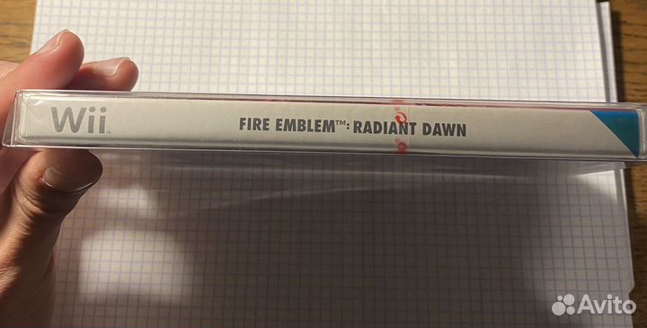 Nintendo Wii Fire Emblem Radiant Dawn Новая Seald