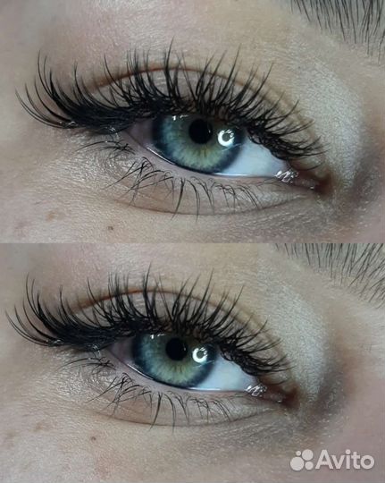 Наращивание ресниц на реклайнере