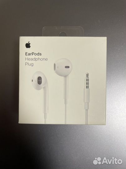 Наушники apple earpods 3.5 мм