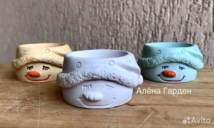 Фигурки раскраски из гипса