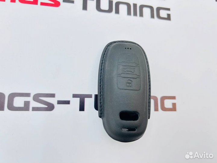 Чехол для ключа Audi черный стиль 1