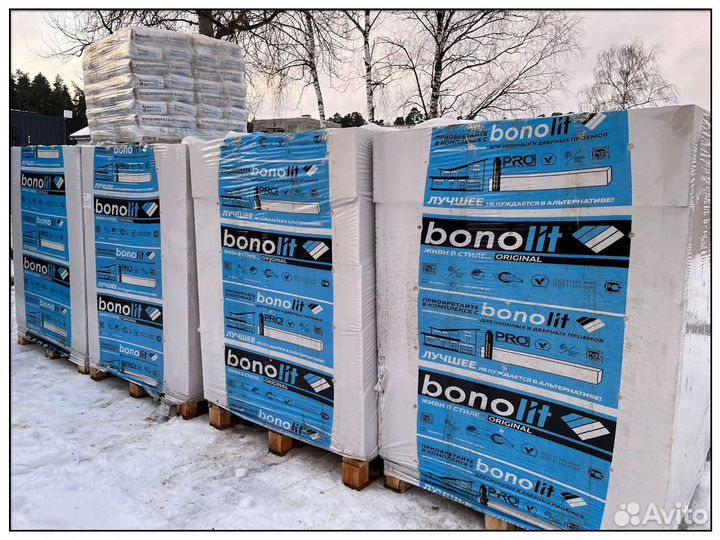 Газобетонные блоки Bonolit