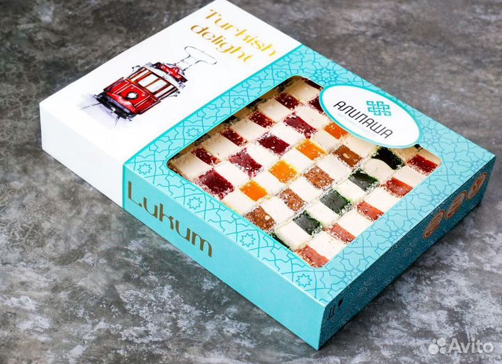 Турецкий рахат лукум 400 г LKM-4332