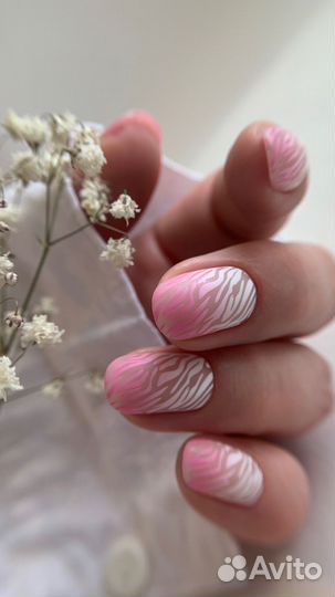 Набор для стемпинга Konad, пластины для стемпинга