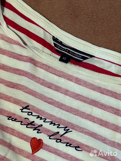 Tommy hilfiger лонгслив женский