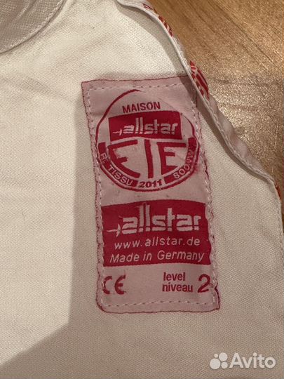 Набочник для фехтования Allstar