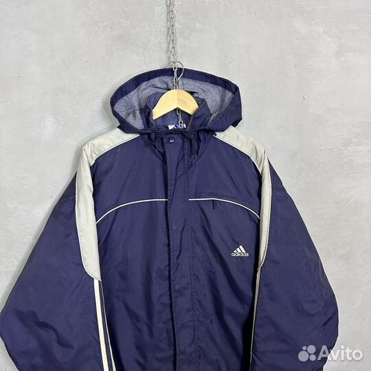 Утепленная Куртка Adidas XL Винтаж 90х