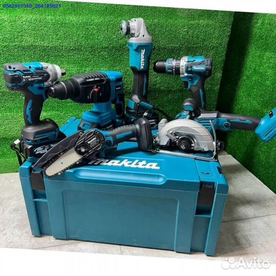 Набор Электро Инструментов Makita 6в1 20v