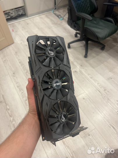 Видеокарта asus AMD RX 580 8G