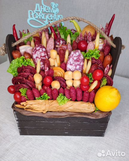 Мужские букеты съедобные