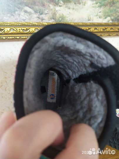 Сапоги зимние для девочки 24 размер