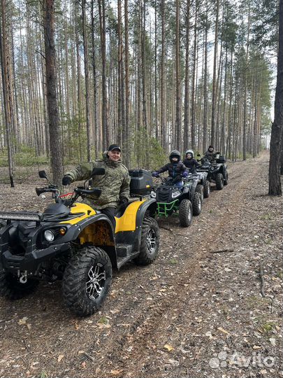 Прокат квадроциклов квадро просторы 73