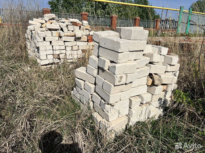 Кирпич силикатный б/у