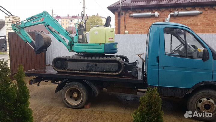 Услуги миниэкскаватора