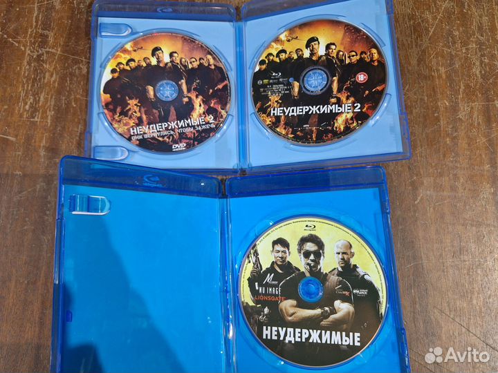 Blu Ray Неудержимые +Неудержимые 2 Лицензия