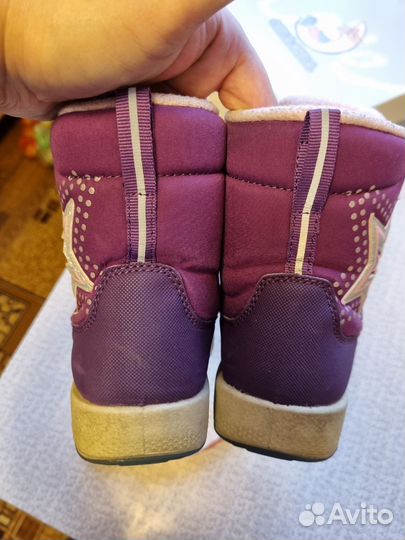 Ботинки зимние для девочки 30 котофей