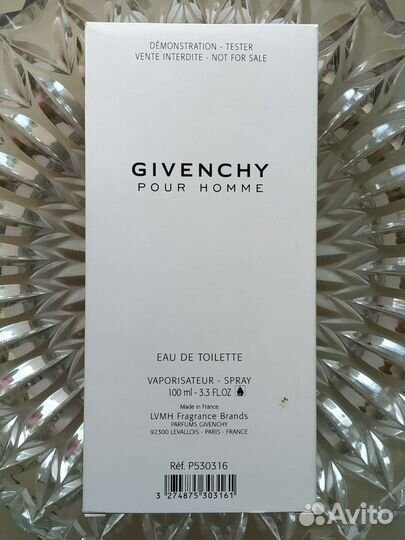 Givenchy Pour Homme 100 Мл