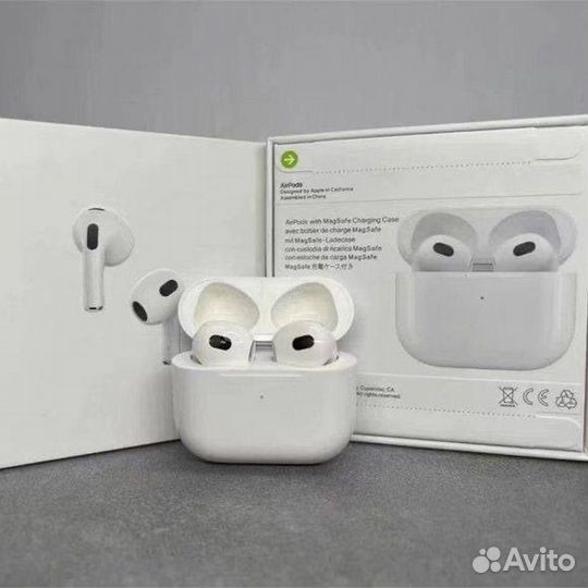 Беспроводные наушники apple airpods 3