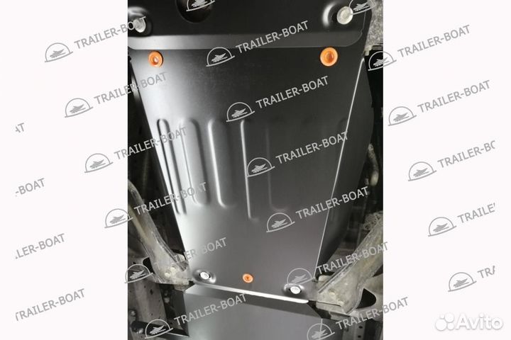 Защита кпп Isuzu D-MAX 21-нв V-all сталь, 2 мм 50557